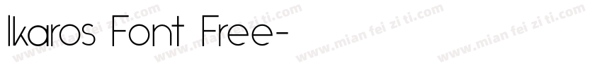 Ikaros Font Free字体转换